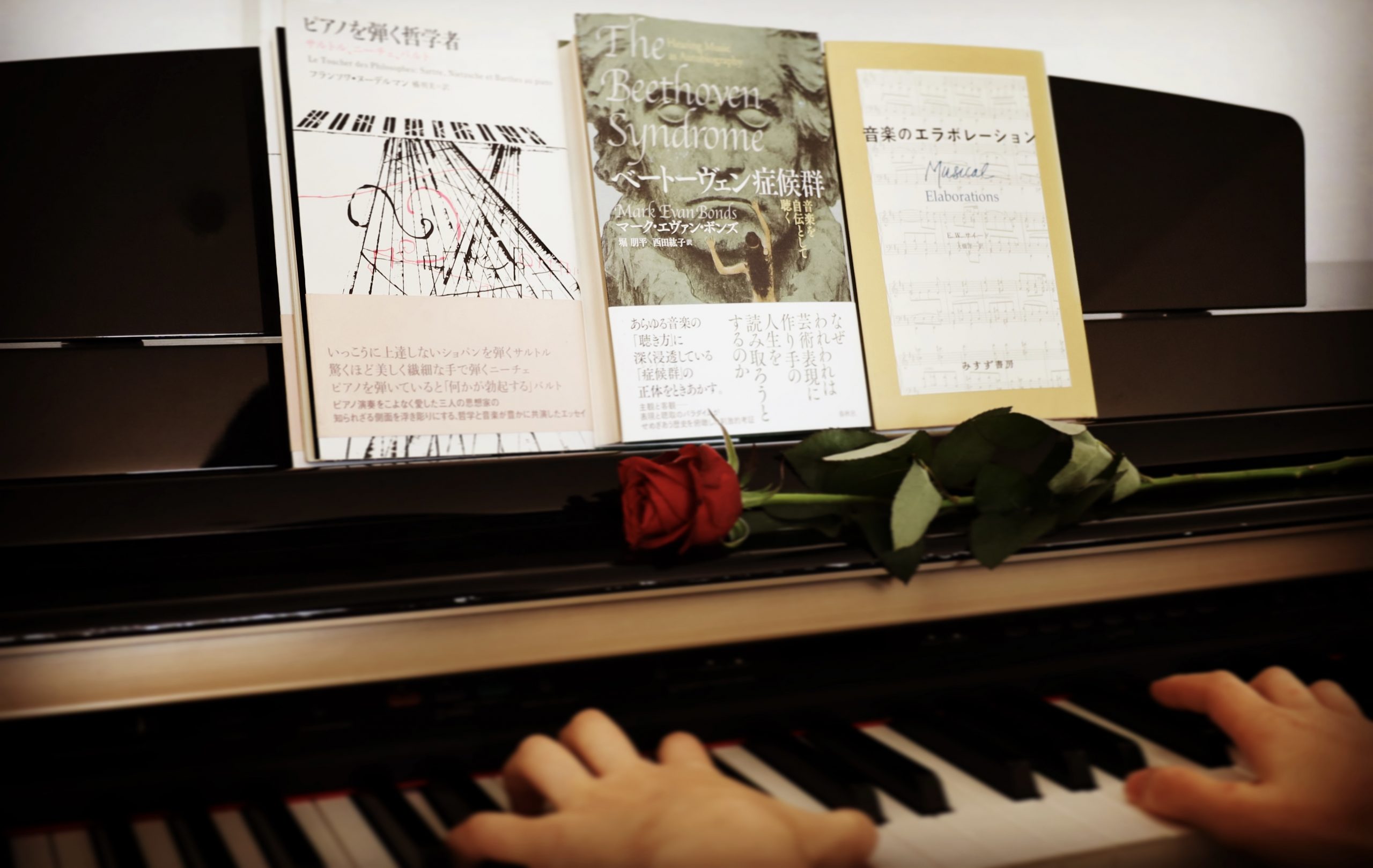 ベートーヴェン症候群、ピアノを弾く哲学者、音楽のエラボレーション